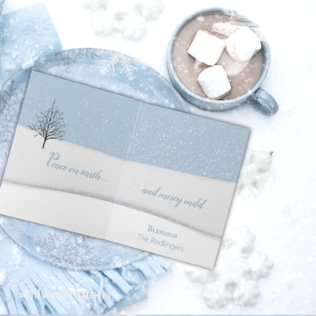 Enchanted Forest Christmas Day Holiday Card (Creator Uploaded)