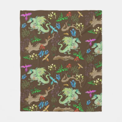 magic moon tree fleece