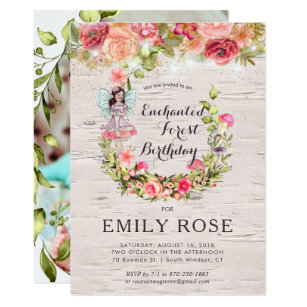 Enchanted Forest Birthday Party Invitations 10