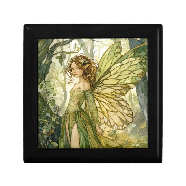 Enchanted Forest Fairy Keepsake Gift Box (Front)