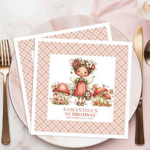 Enchanted Forest Fairy Magical Party Birthday  Paper Dinner Napkins