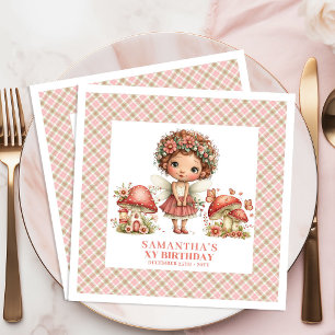 Enchanted Forest Fairy Magical Party Birthday  Paper Dinner Napkins