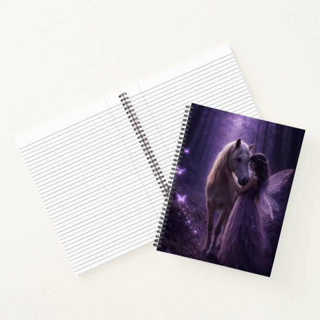 Enchanted Forest Fairy Notebook (Inside)
