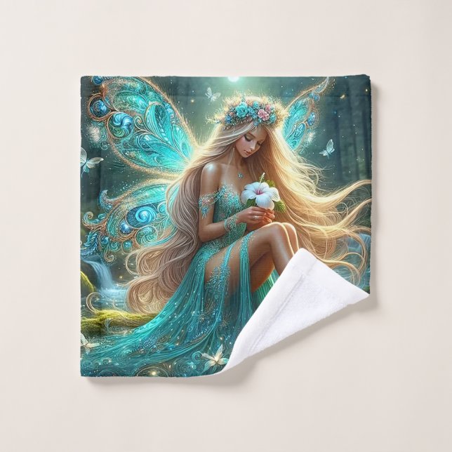 Enchanted Forest Fairy Wash Cloth (Wash Cloth)