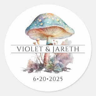 Fairy mushroom forest Stickers for Cricut