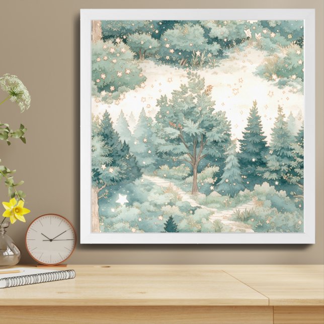 Enchanted Forest  Framed Art (Table Top)
