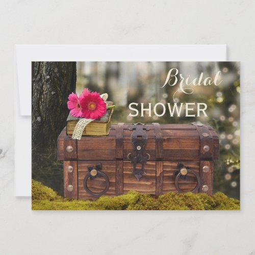 Enchanted Forest Garden Bridal Shower Invitation