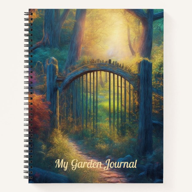 Enchanted Forest Garden |  Custom Journal (Front)