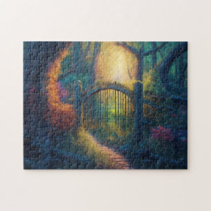 Enchanted Forest Garden   Digital Art   Jigsaw Puzzle