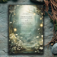 Enchanted Forest Garden Path Green Wedding