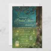 Enchanted Forest Garden Rustic Bridal Shower Invitation (Front)