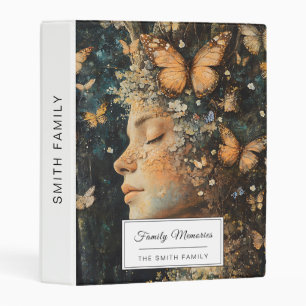 Enchanted Forest Goddess with Butterflies (4) Mini Binder