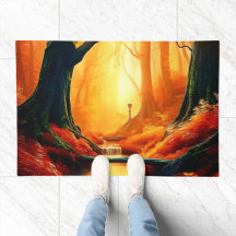 Enchanted Forest Golden Glow