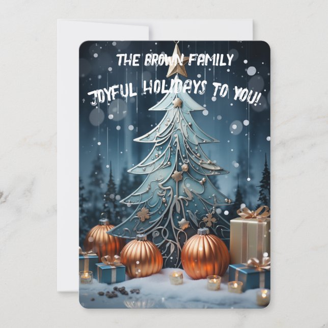 Enchanted Forest Holiday  (Front)