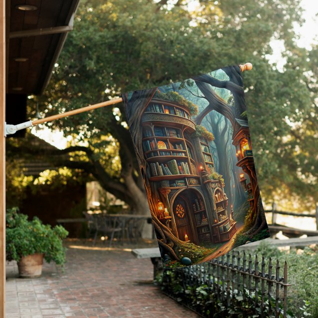 Enchanted Forest House Flag (In SItu)