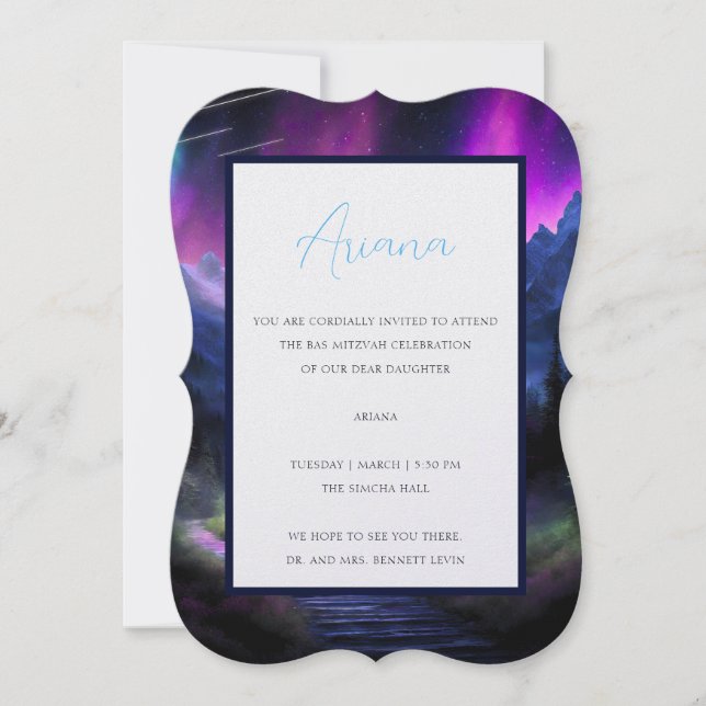 Enchanted Forest Invitation (Front)