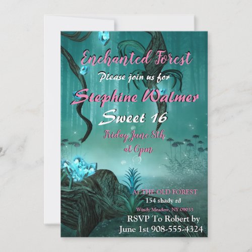 Enchanted Forest Invitations