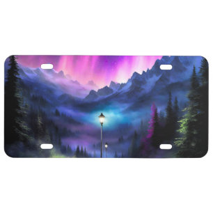 Enchanted Forest License Plate