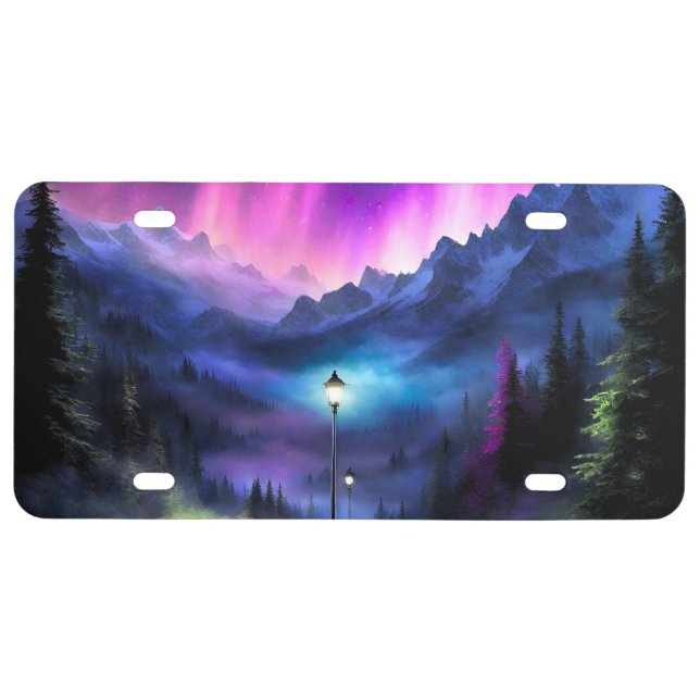 Enchanted Forest License Plate (Front)