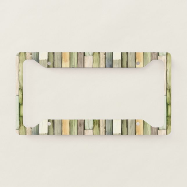 Enchanted Forest License Plate Frame (Front)