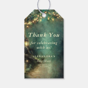 Enchanted Forest Magic Lanterns Fairy Baby Shower Gift Tags