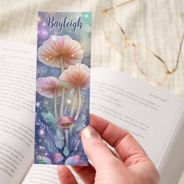 Enchanted Forest Magic Mushrooms Bookmarks (Hand)
