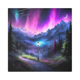 Enchanted Forest Metal Print