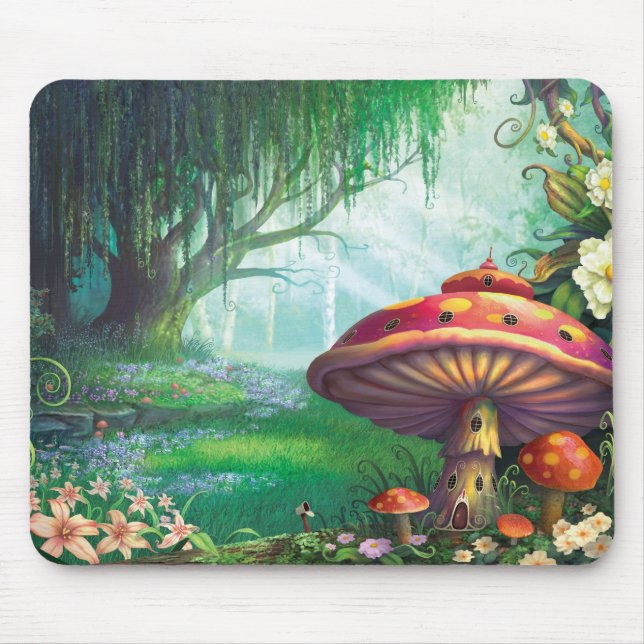 Enchanted Forest Mouse Pad (Front)