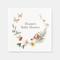 Enchanted Forest Mushroom Baby Shower