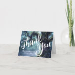 Enchanted Forest Oak Tree Fairy Lights Wedding Card
