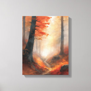 Enchanted Forest Path Canvas Print