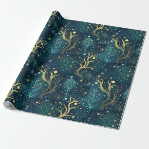 Enchanted Forest Pattern Wrapping Paper