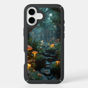 enchanted forest phone case , glowing mushroom pho