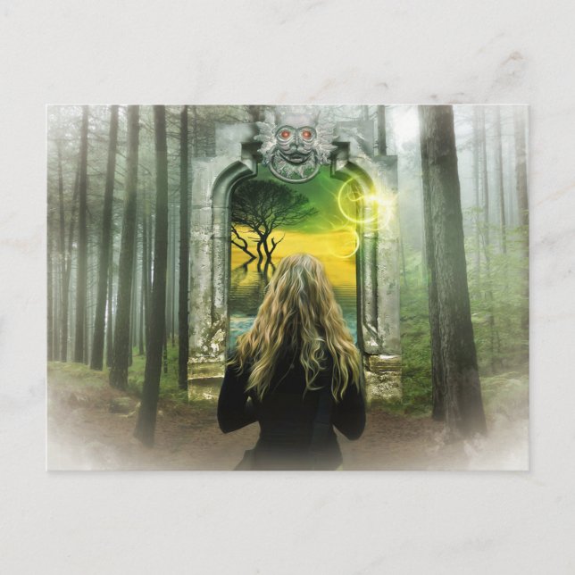 enchanted forest postcard (Front)