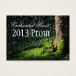 Enchanted Forest Prom Tickets - Invitations at Zazzle
