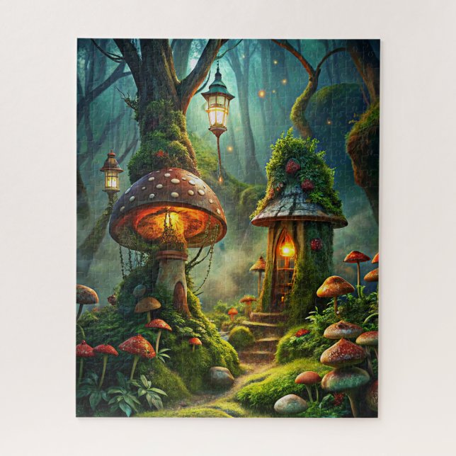 Enchanted Forest Puzzle (Vertical)
