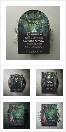 Enchanted Forest Quinceañera