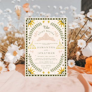 Enchanted Forest Rehearsal Dinner Invitation