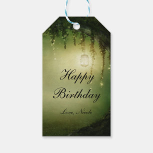 Enchanted Forest Rustic Elegant Wedding Favor Gift Tags