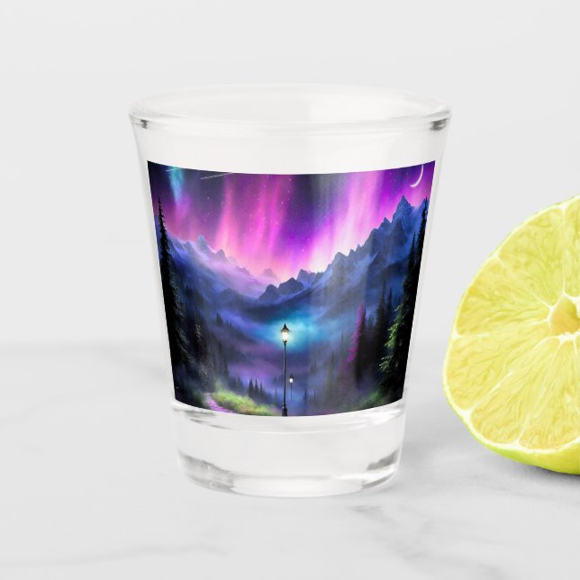 Enchanted Forest Shot Glass (Front)
