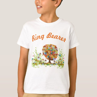 Enchanted Forest Side Branch Ring Bearer T-Shirt