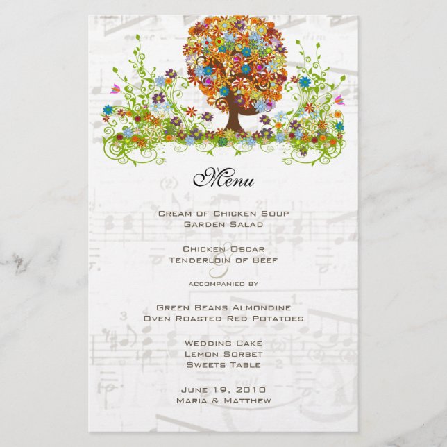 Enchanted Forest Side Branch Wedding (Front)