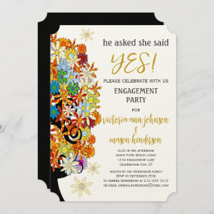 Enchanted Forest Side Branch Wedding Invitations