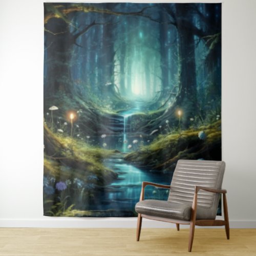 Enchanted Forest Sweet 16 Tapestry