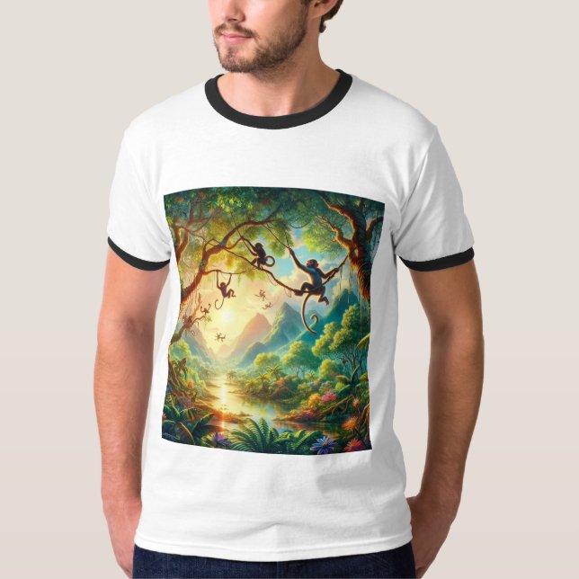 Enchanted Forest T-Shirt Design (Front)