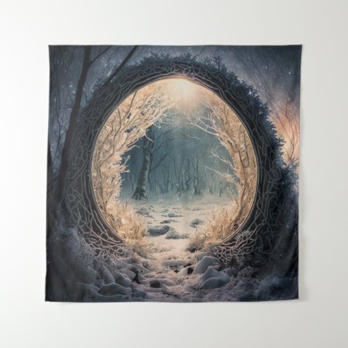 Enchanted Forest Tapestry