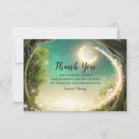 Enchanted Forest Thank You Cards