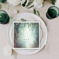 Enchanted Forest Vines Gold Mauve Magical Wedding