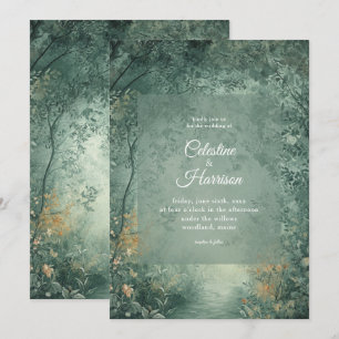 Enchanted Forest Wedding Invitation
