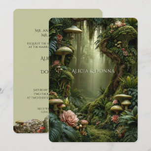 Enchanted Forest Wedding Invitation